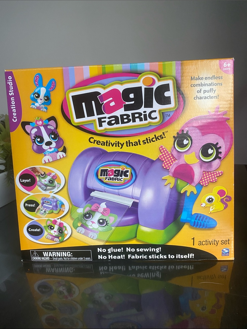 Magic Fabric Creative Puffy Stickers DIY Craft Activities
